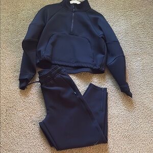 Nike Black Tracksuit Set. Small